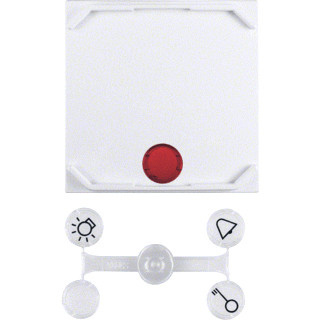 Berker S.1 wip met mondstaafgeleiding aan-/uit-schakelaar wit