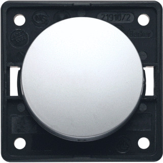 Berker Wipschakelaar chroom mat integro