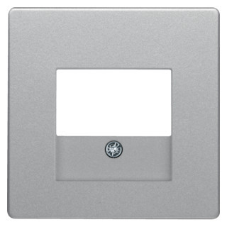 Berker Q.1/Q.3 onderdeel/centraalplaat tae centraalplaat kunststof aluminium