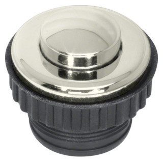 Hager berker Drukknop 12 V, maak, chroom GLZ.