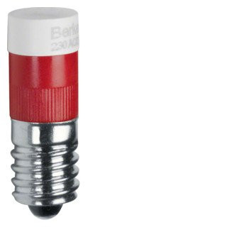 Berker Led-lampen e10 rood