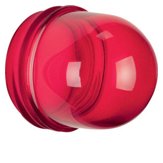 Hager berker Lens Voor lichtsignaalelement e14, rood transp. hoog