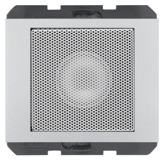 Hager berker Luidspreker K.5 aluminium