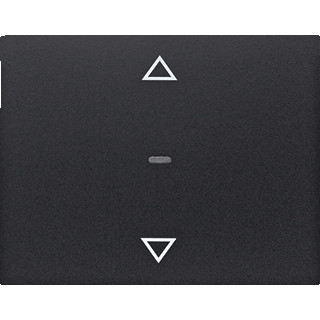 Berker .net bedieningselement jaloezie enkele drukker antraciet