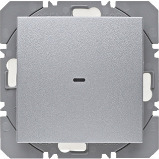 Berker Berker.net KNX-RF wandzender 1-voudig batterij S/B alulook
