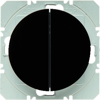 Berker Berker.net KNX-RF wandzender 2-voudig batterij R1/R3 zwart