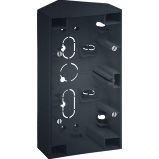 Berker S.1 hoekbehuizing 2-voudig antraciet