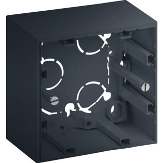 Berker S.1 renovatiebehuizing 1-voudig hoge uitvoering antraciet