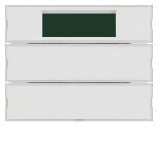 Hager Berker Tastsensor 2-voudig met RTR, display ber ker K.1