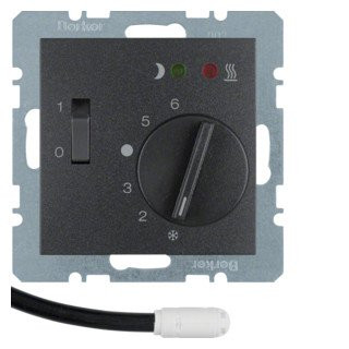 Berker Therm.voor vloerverwarming maakcontact berker S.1/B.3/B.7 antr.