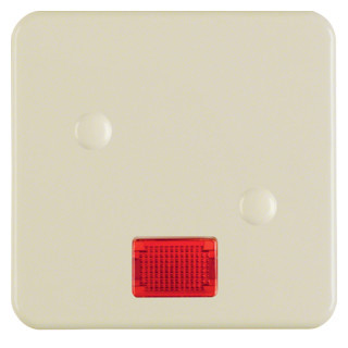 Hager berker Wip Met lens, opschroefbaar, ip44 inbouw, wit