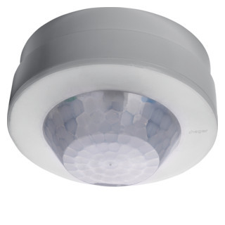 Hager Bewegings-/aanwezigheidsmelder KNX 360°, opbouw, detectie Ø 20 M