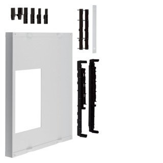 Hager Bouwsteen 600x500mm 9 NH00-patroonlastsch.stroken op railsyst.60MM