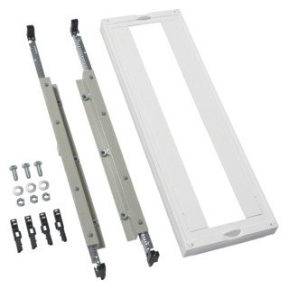 Hager Bouwsteen 750x250mm 1 NH1-3 patroonlastsch.strook op railsyst.185MM