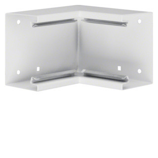 Hager Tehalit BRS binnenhoek staal voor goot 65x100mm helderwit