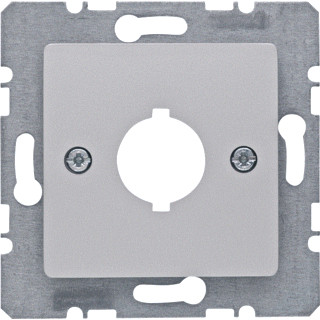 Berker Onderdeel/centraalplaat basiselement met adapterplaat aluminium