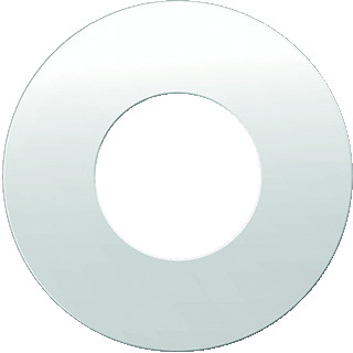 Berker Centrd.drukknop/lichtsignaal e10 berker R.1/R.3 polarwit