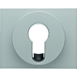 Berker Sleutel aan-/uit-schakelaar aluminium