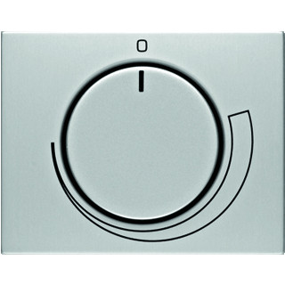 Berker Draaiknop aluminium