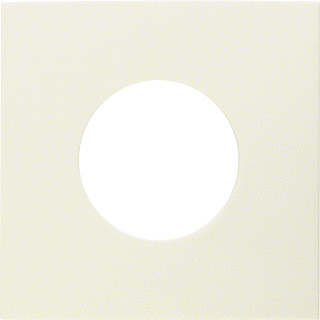 Berker Centrd.drukknop/lichtsignaal e10 berker S.1/B.3/B.7 wit GLZ.