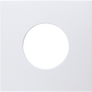 Berker Centrd.drukknop/lichtsignaal e10 berker S.1/B.3/B.7 polarwit GLZ.