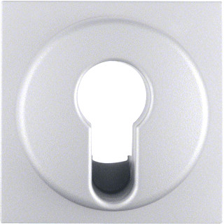 Berker B.1/B.7 sleutel aan-/uit-schakelaar aluminium
