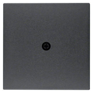 Hager Berker S.1/B.3/B.7 afdekking voor kabeluitgang antraciet mat