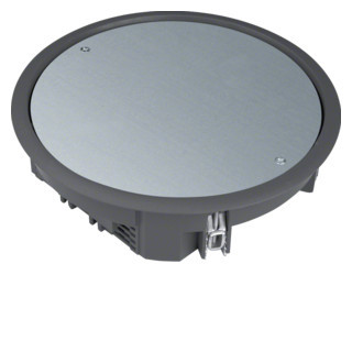 Hager Deksel R06 rondx215mm zwart voor 12MM vloerafdekking