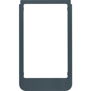 Berker Designraam groot afgerond kunststof antraciet mat