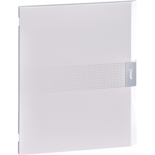 Hager Vega deur kast/lessenaar H475MM B400MM D20MM kunststof wit