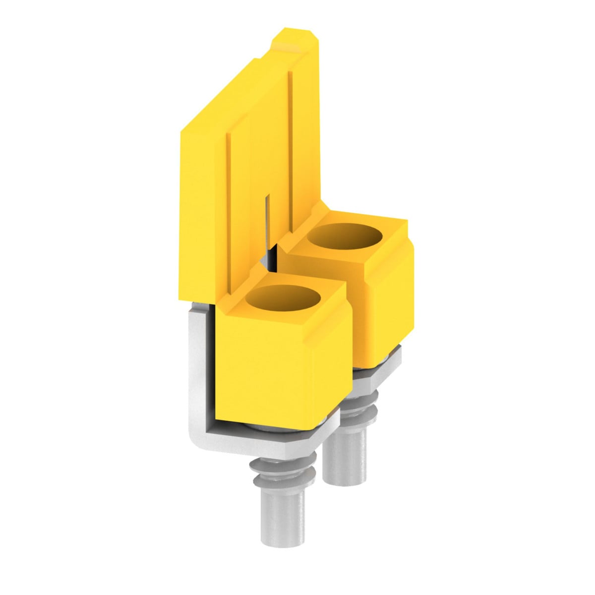 Hager Doorverbindingsbrug 10 MM², 2-voudig, schroef