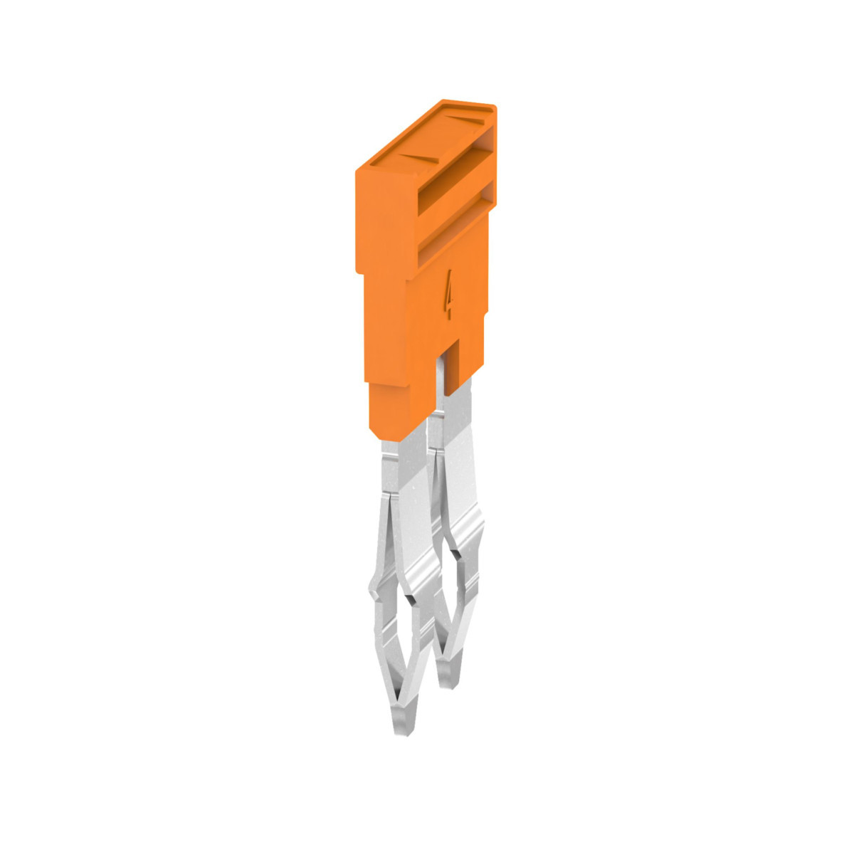 Hager Doorverbindingsbrug 4 MM², 2-voudig, veerklem