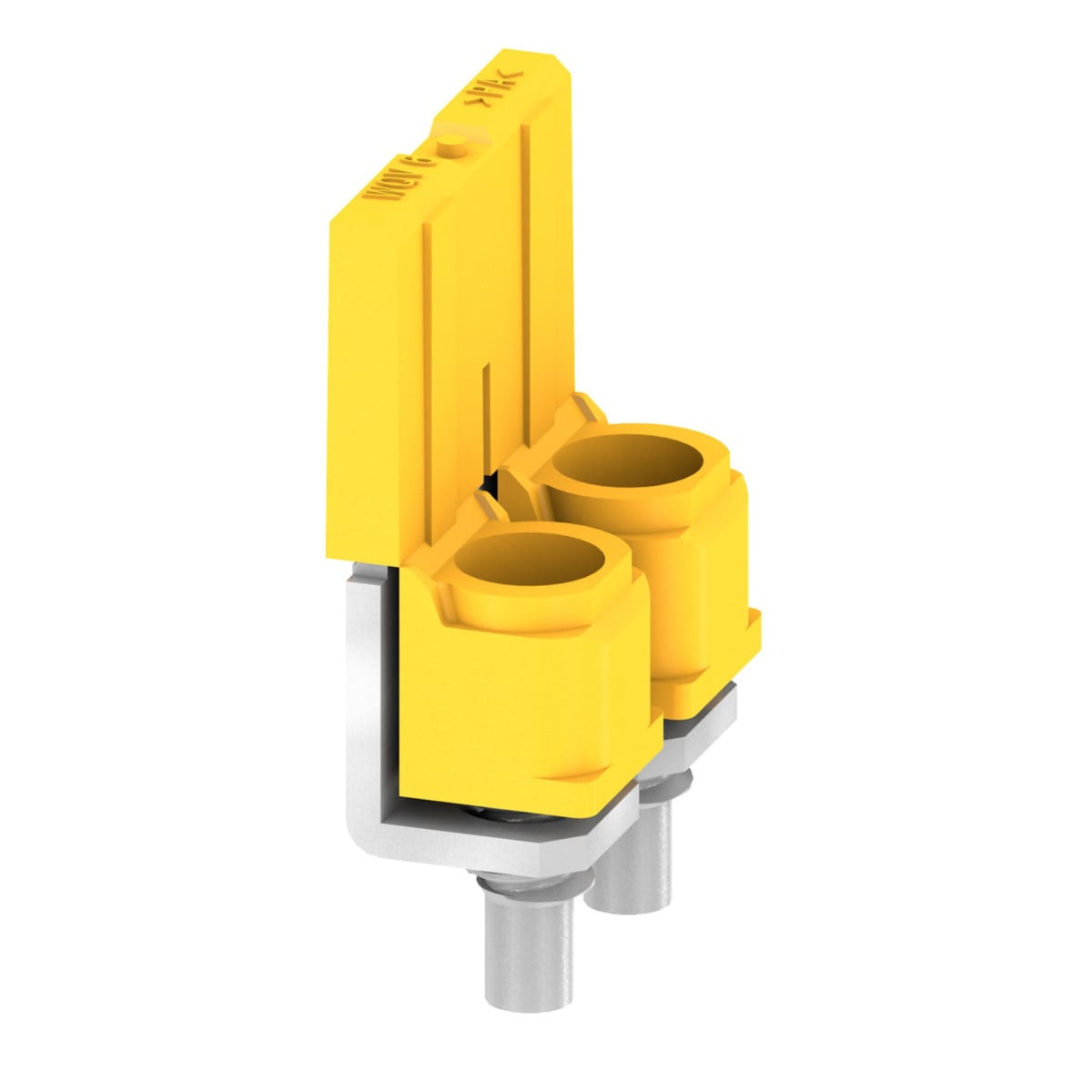 Hager Doorverbindingsbrug 6 MM², 2-voudig, schroef