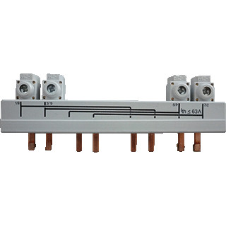 Hager Doorverbindingsrail 4-P voor him402/404