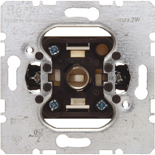 Berker Drukknop/lichtsignaalelement e10 maakcontact