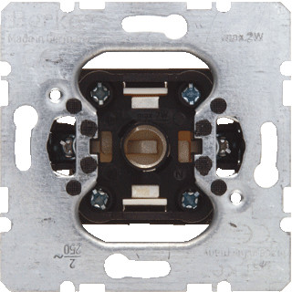 Berker Drukknop/lichtsignaalelement e10 maakcontact en 2 meldcontacten