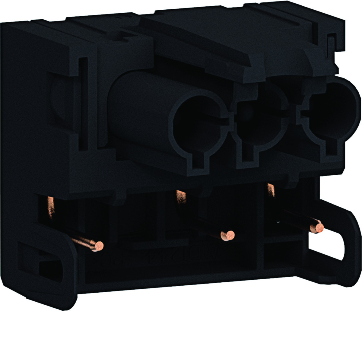 Hager Ecoline 45 Ecoline45 Plug&play ingangsconnector 180° wieland 45x45 GST18 3-polig