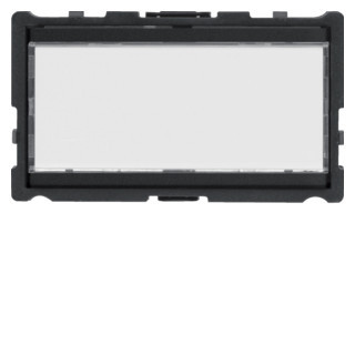 Hager Elcom 1-Voudige drukknop-halfmodule, 2-draads, voor deurstation elcom.one
