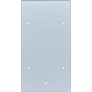 Berker KNX-touch geconfig.2-V berker TS sensor glas alu