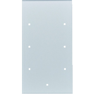 Berker KNX-touch geconfig.3-V berker TS sensor glas alu