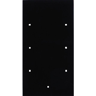 Berker Glassensor 3V met buskoppelaar zwart