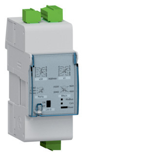 Hager h3+ Com-Module modbus met 2 in- en uitgangen
