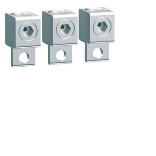 Hager h3+ Externe Kabelklem voor kooiklem cu/al 1x35-120 MM², H3+ P160 3P