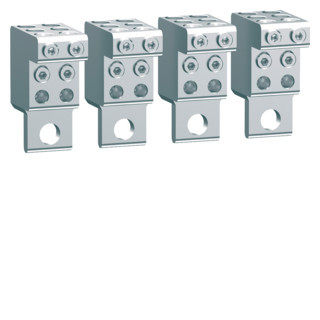 Hager h3+ Externe Kabelklem voor kooiklem cu/al 6x4-25 MM², H3+ P160 4P