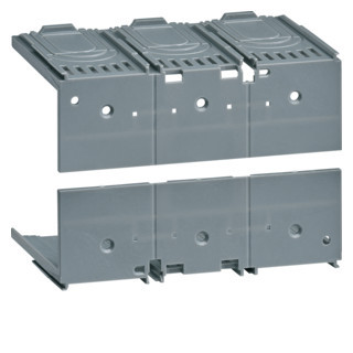 Hager h3+ Klemafscherming Voor achter- en plug-in-aansluitingen, H3+ P250 3P