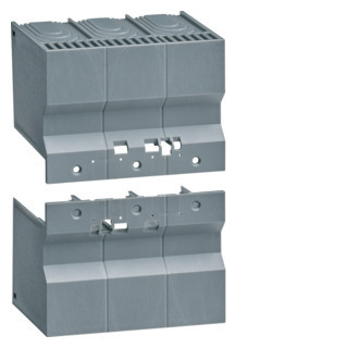 Hager h3+ Klemafscherming Voor rechte aansluitset, H3+ P160 3P