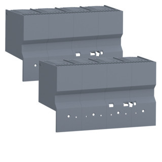Hager h3+ Klemafscherming Voor rechte aansluitset, H3+ P250 4P