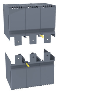 Hager h3+ Klemafscherming Voor rechte aansluitset, H3+ P630 3P
