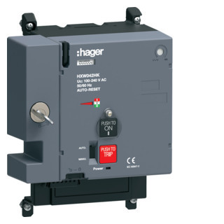 Hager h3+ Motorbediening H3+, P630 100-240 vac met auto-reset + slot