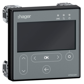 Hager h3+ Paneeldisplay Voor H3+ energy